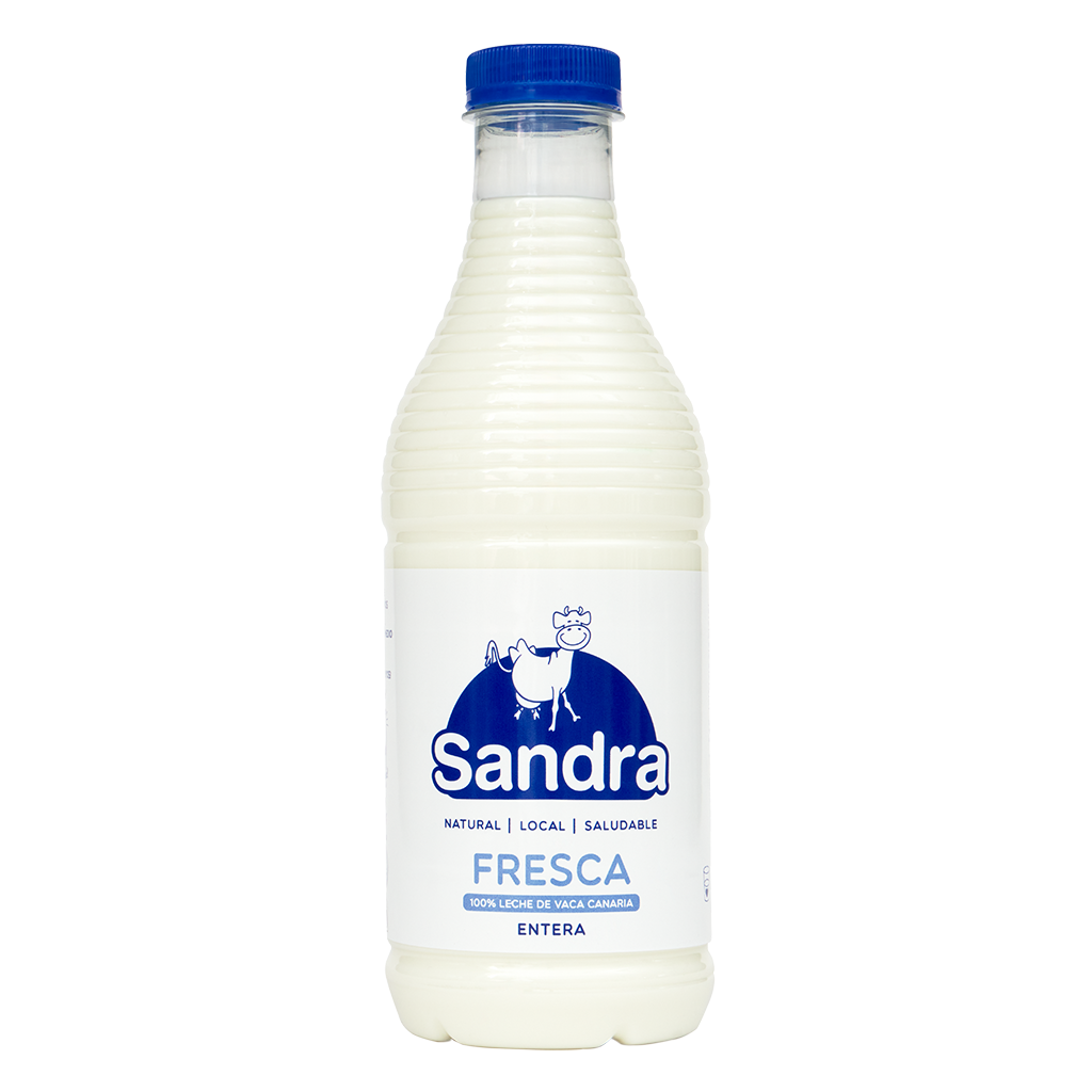 Caja Leche Fresca Entera 1L (6 botellas)