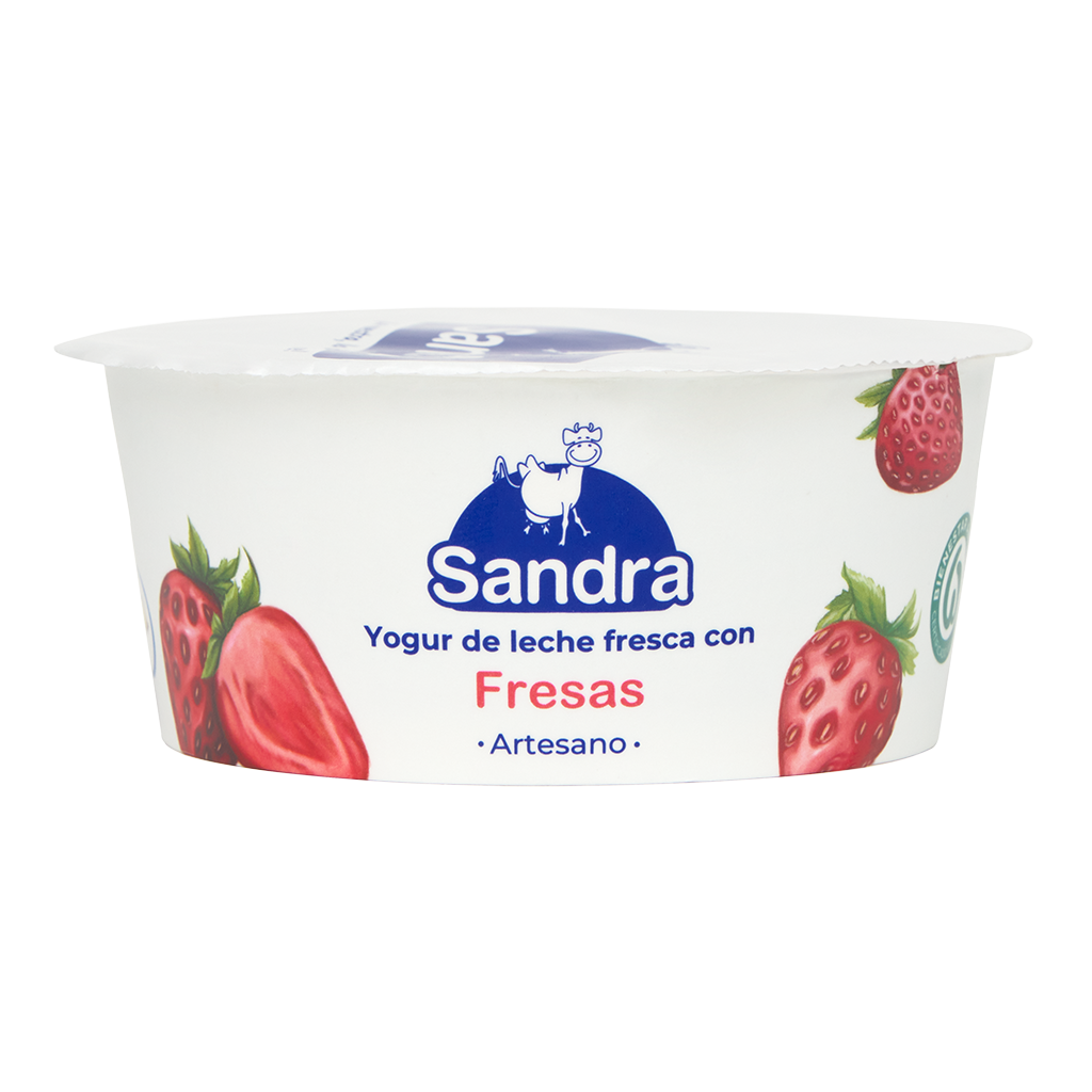 Yogur Sandra con Fresa 125 gr.