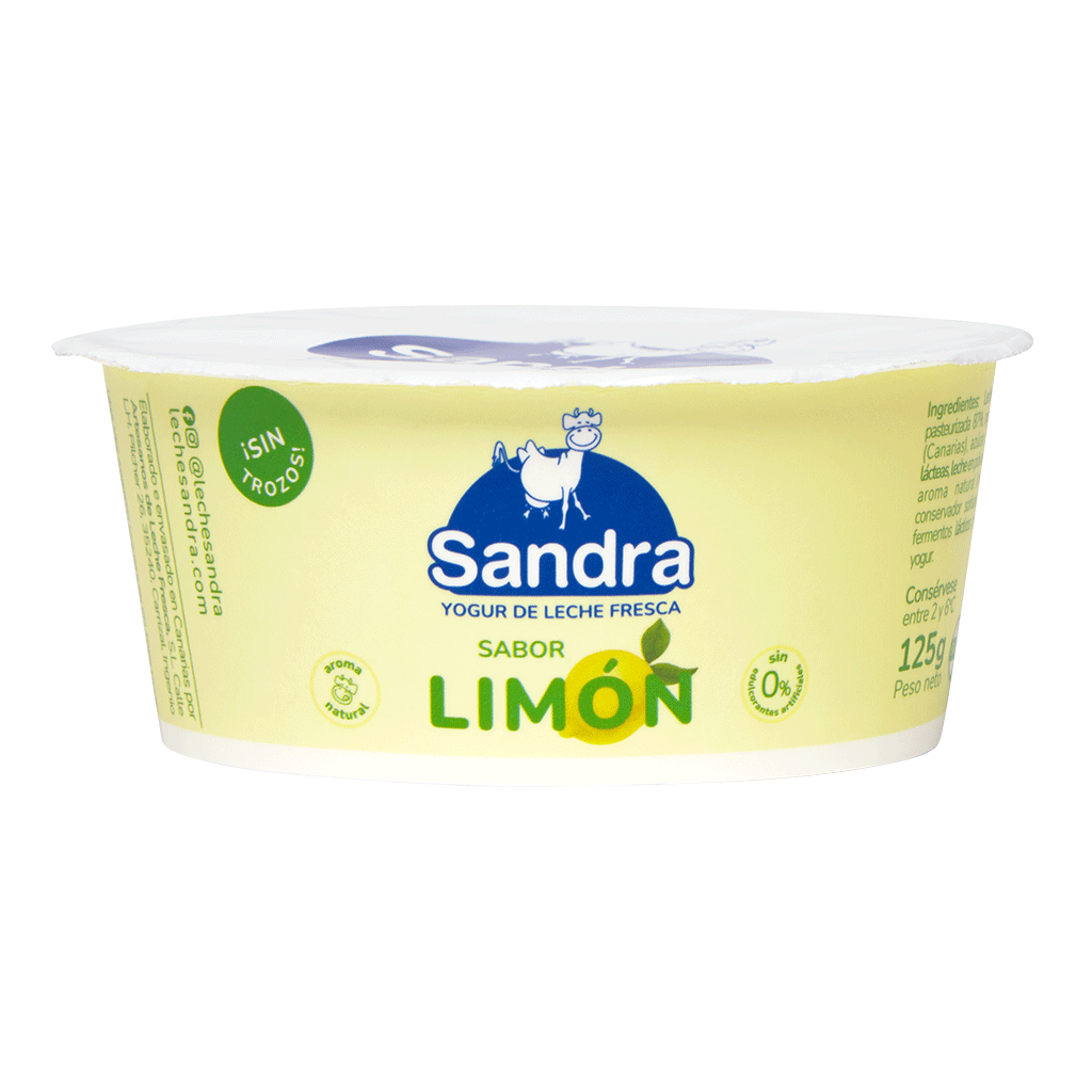 Pack Yogur de Limón 125g (4 unidades)
