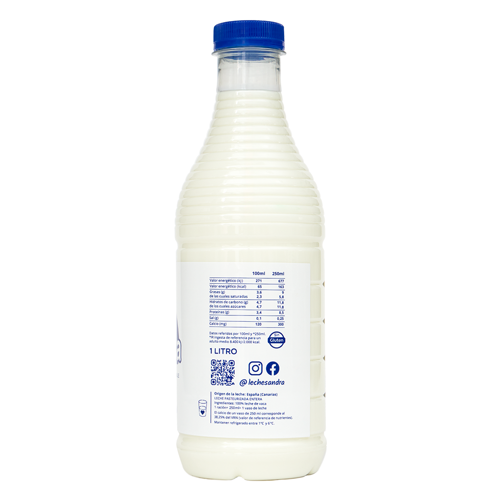 Leche Fresca Entera 1L
